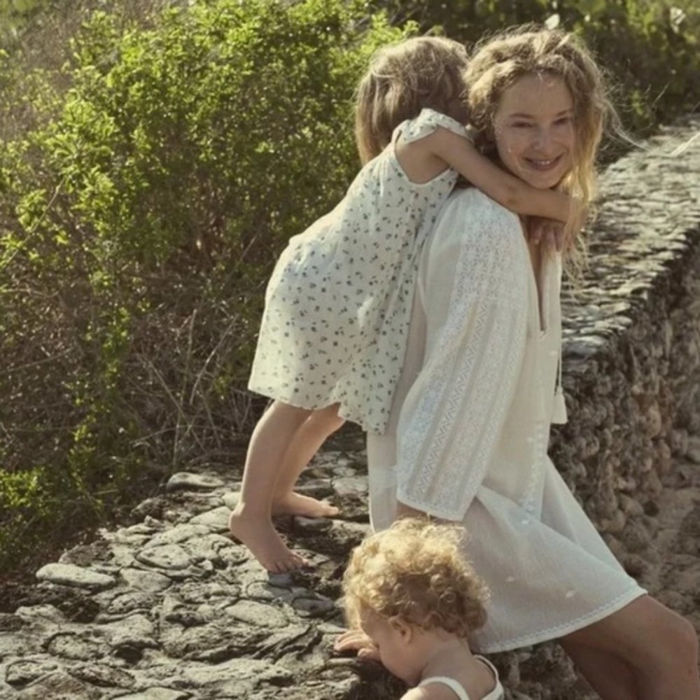doen felice dress XS salt